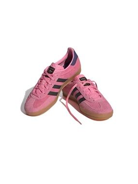 NIB adidas gazelle indoor shoes size 7 in BLIPNK/CBLACK/CPURPL